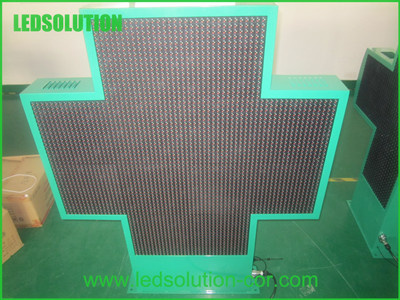 High Brightness LED Cross Display