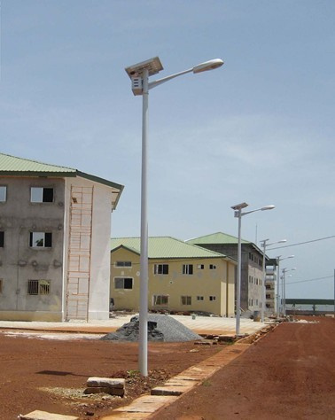 50W off-Grid Solar Street LED Light in Kenya