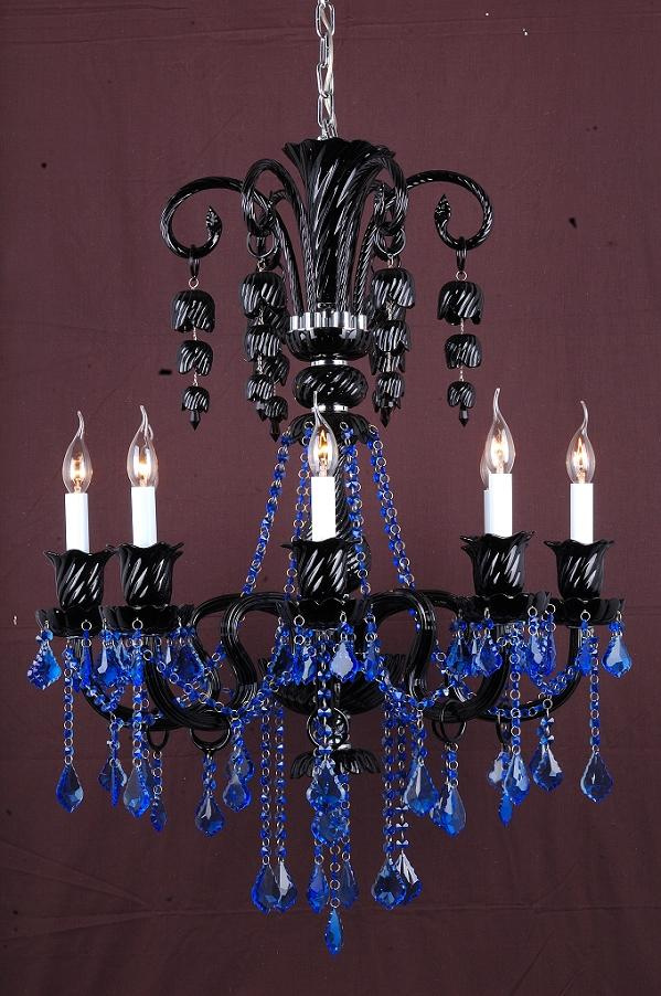 Indoor Decoration Glass Chandelier (8090-8L)