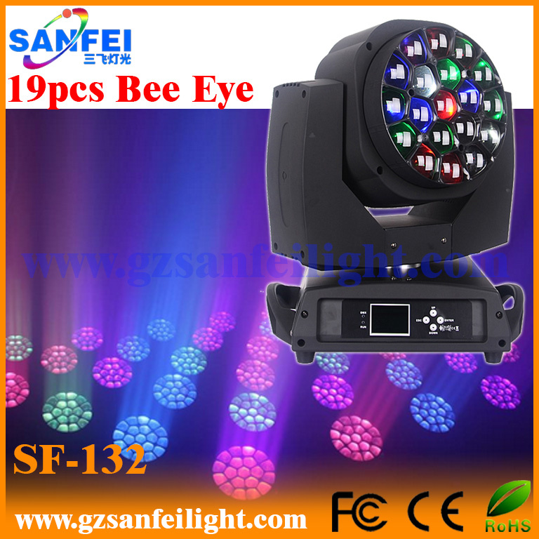 Bee Eye RGBW 4in1 LED Moving Head Beam Light