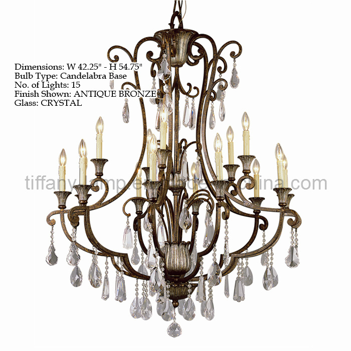 Modern European Crystal Chandelier (Tr024-15p)