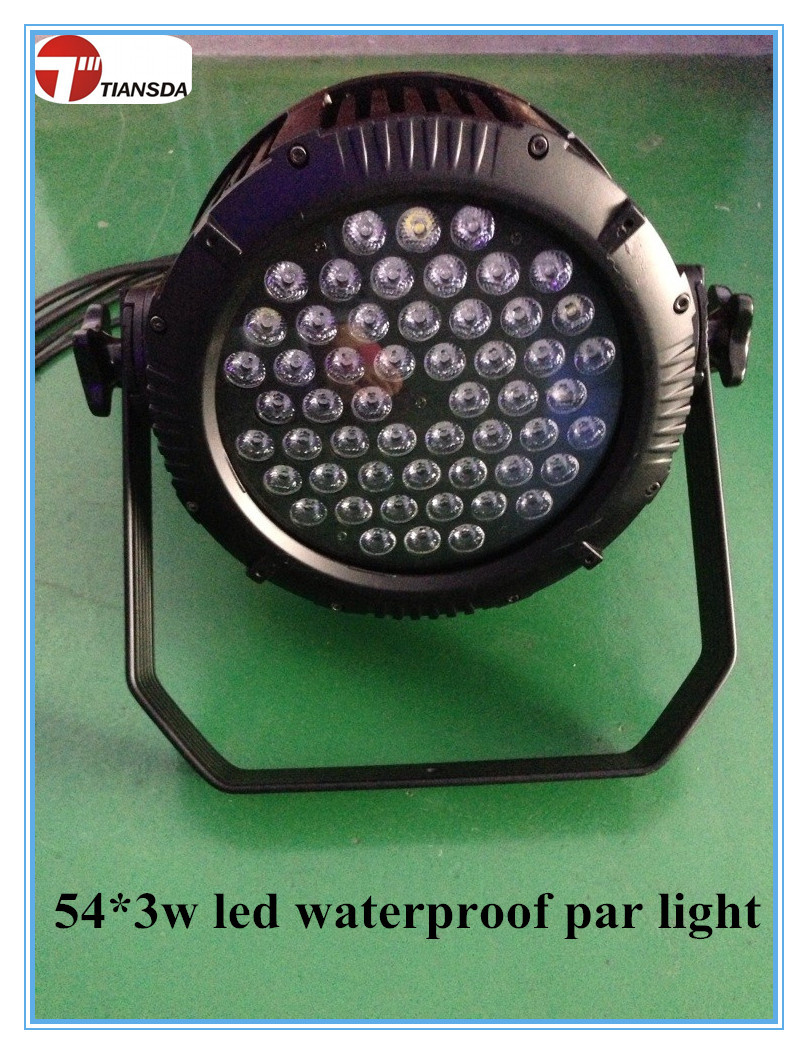 Die-Cast Aluminum Housing 54*3W IP65 LED PAR Can/LED PAR Light/LED Stage Light