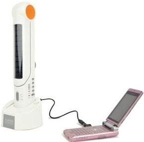 Portable Dynamo Solar Flashlight, Radio Torch Lamp (XLM-609)