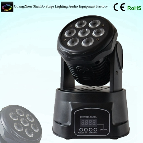 7PCS*10W LED Stage Moving Head Spot Light