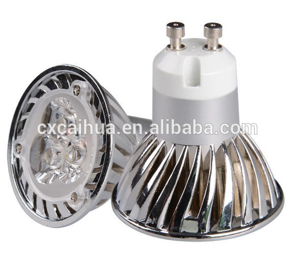 Dimmable 3W GU10 High Power LED Spotlight