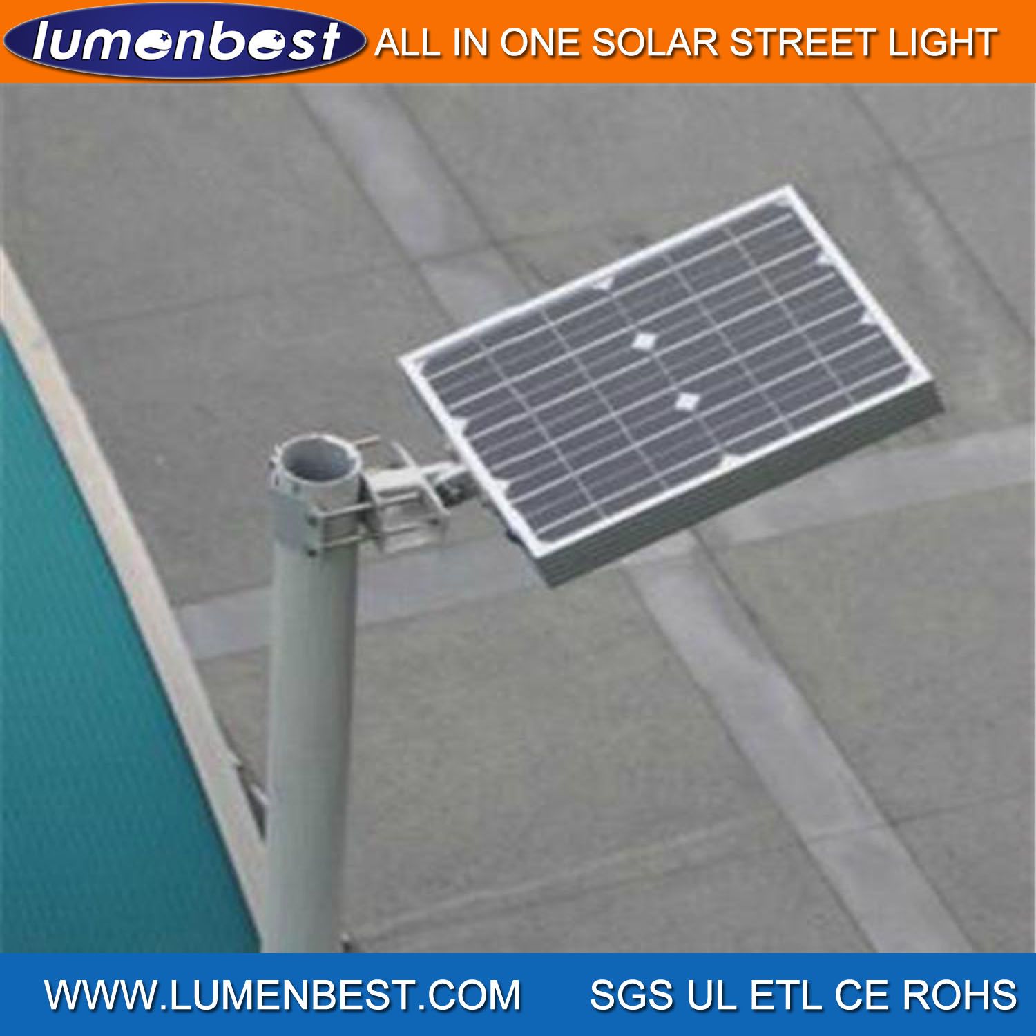 Factory Price DC 80W LED Solar Powered Street Lights