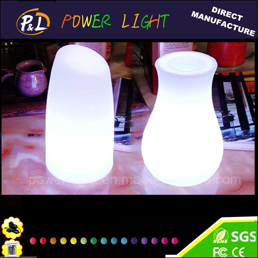 Lovely Rechrgeable Pillar Table Lamp LED Night Lights