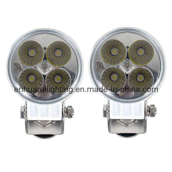 12W LED Work Light, 4PCS 3W CREE LED