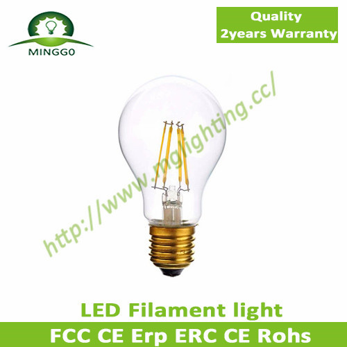 A60 4W LED Filament Candle Light Candle Bulb