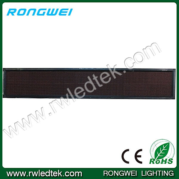 Pitch 10mm Outdoor Single Color Advertising LED Module Display