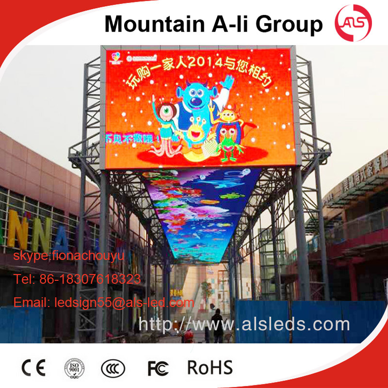 Full Color RGB DIP P16 LED Module 16mm Outdoor Display