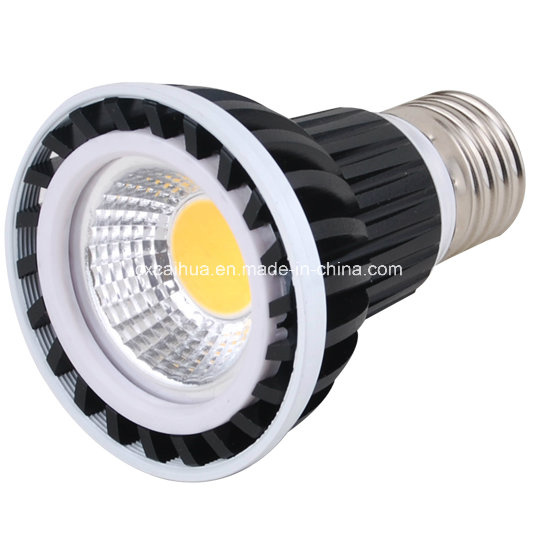 PAR20 E27 7W Black Alminum House COB LED