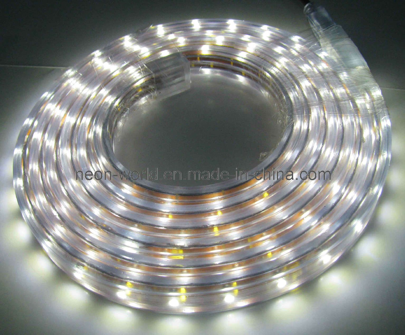 White DC220V 3528 SMD LED Flex Strip Light