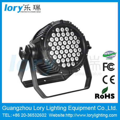3W*54PCS Waterproof LED Moving Head PAR Stage Light