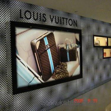 Fashionable Glass Interface LED Light Box