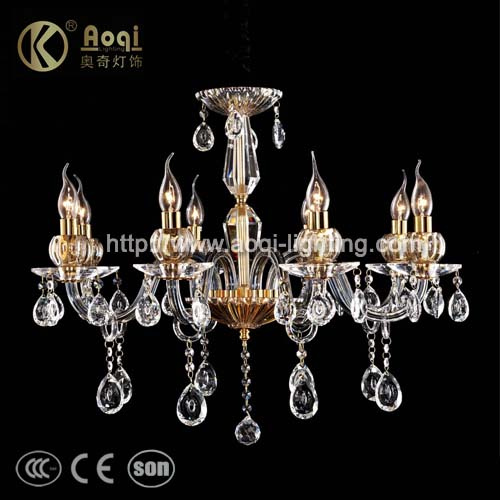 Modern Simple Crystal Chandelier for Indoor (AQ20031-8)