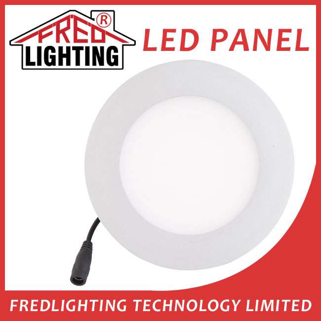 100-240VAC 7W SMD3014 4inch Recessed LED Panel Round LED Ceiling Light