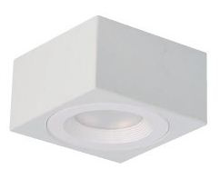 LED Ceiling Light--5W, COB LED, Square, Frosted Cover.