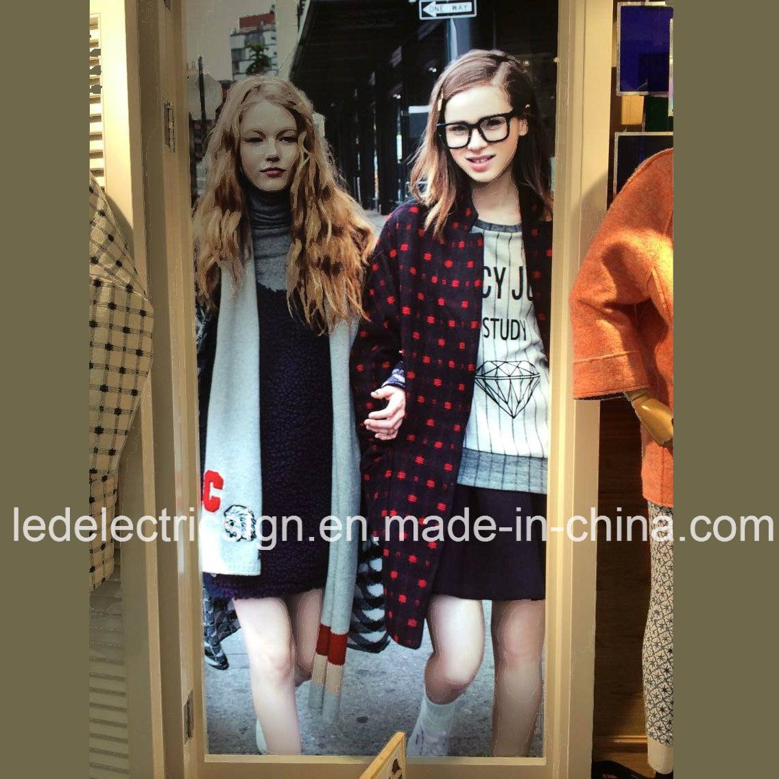 LED Clothes Display Advertising Light Box with Snap Frame