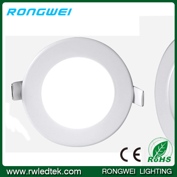 8W 6'' SMD 3528 Round LED Light Panel