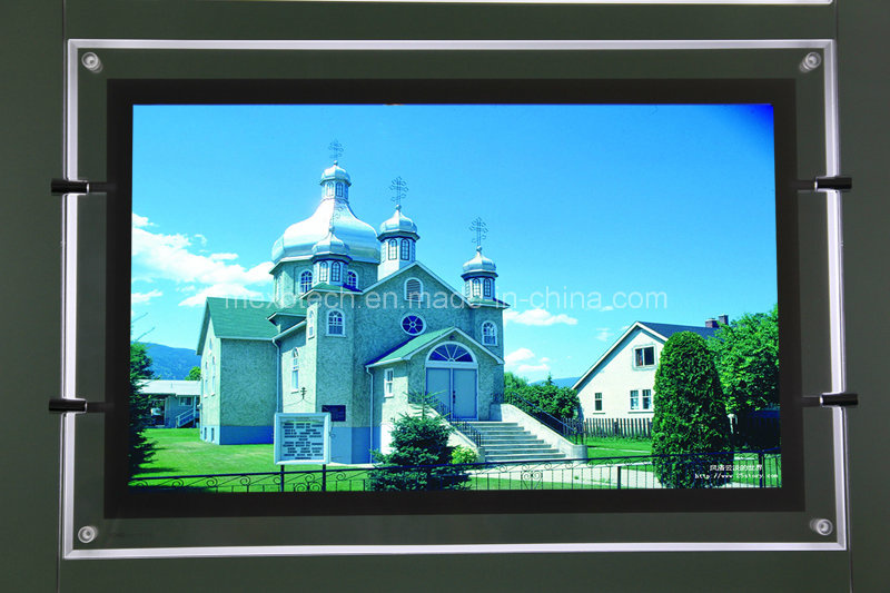 Super Slim Crystal LED Light Box (CSH01-A3L-03)