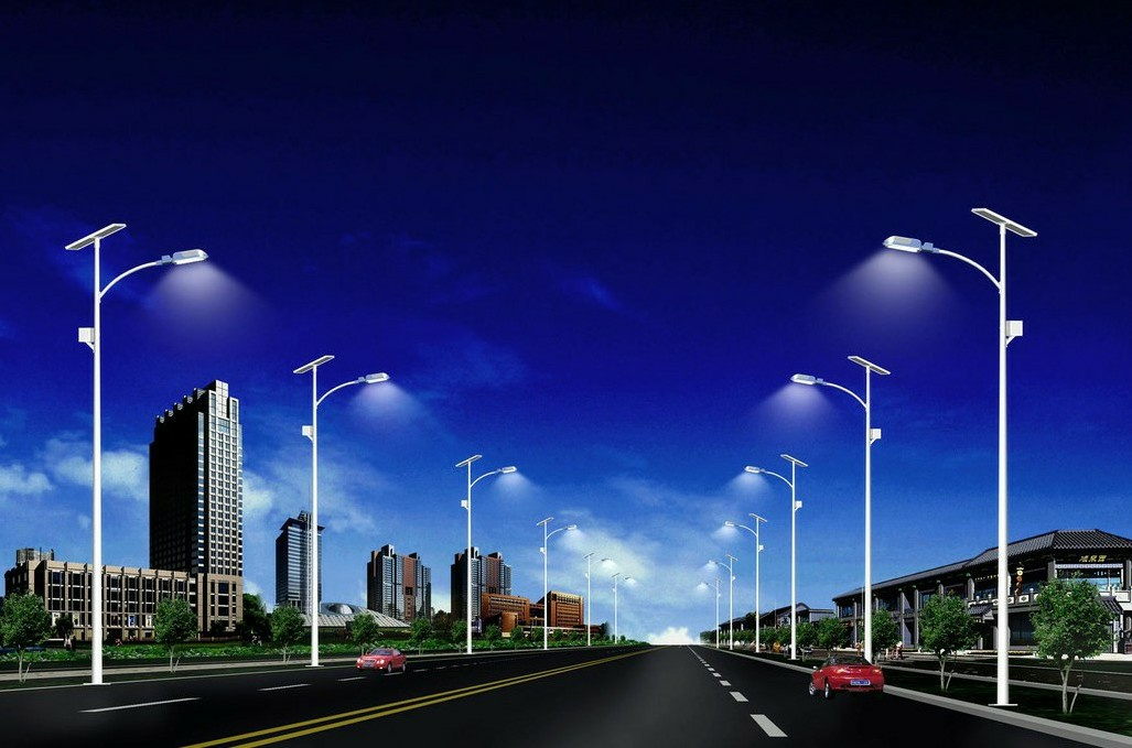 6m Pole Solar LED Street Light