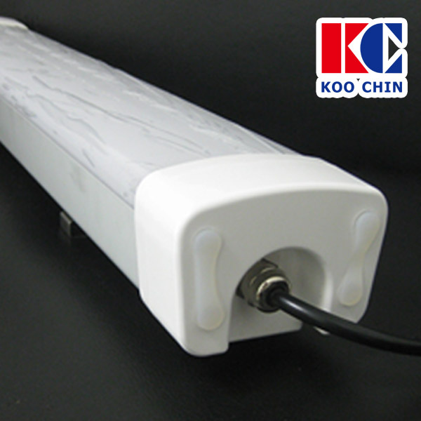 LED Tri-Proof Tube Light Fixture for Factory Lighting Energy Saving IP65