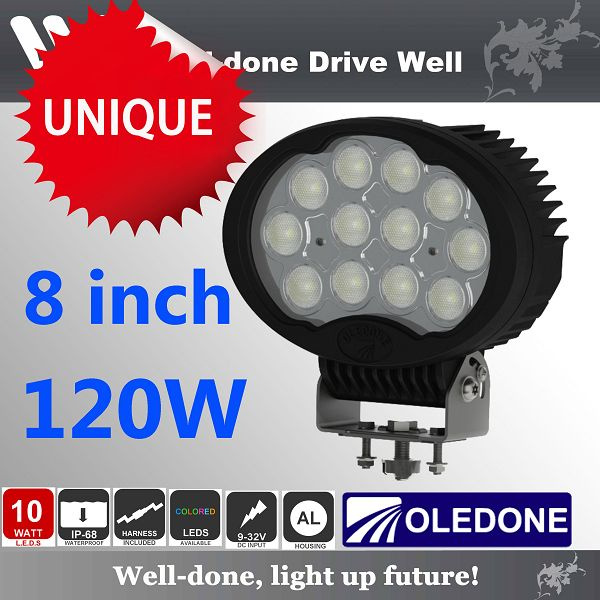 Oledone 120W Giant Oval LED Work Light