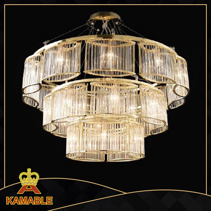 Modern Hotel Glass Decorative Ceiling Lighting (MD10120-11+8+5)