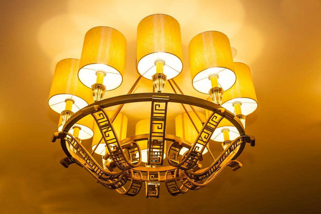 Hotel Bedroom Brass Chandelier Project Light (Ka232)