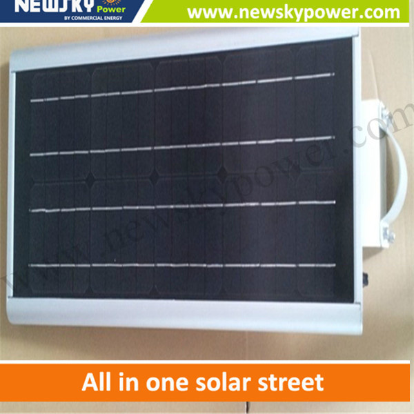 Integrated Garden Solar Light 40W LED Street Light