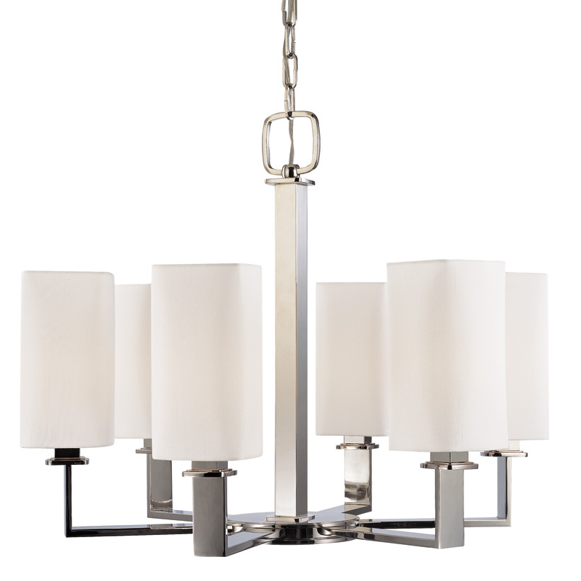 6 Light Square Chandelier (103820)