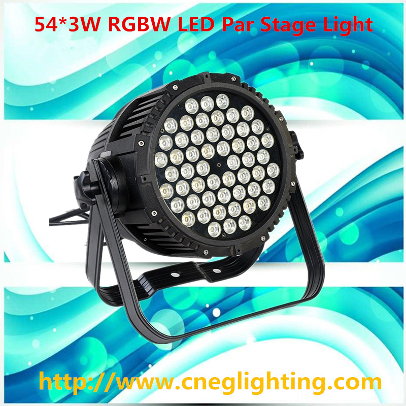 Waterproof 54PCS 3W Stage LED PAR Effect Light for Entertainment