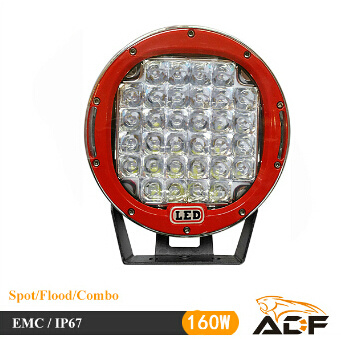 CREE 160W IP67 Round Offroad LED Work Light