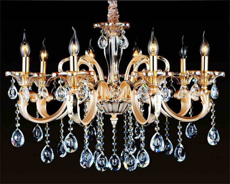 European High-LED Luxury Crystal Chandelier