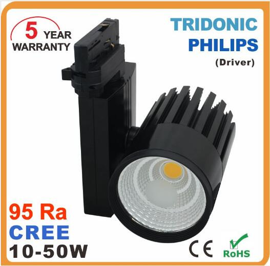 High Lumen 20W 30W 40W 50W COB LED Track Light