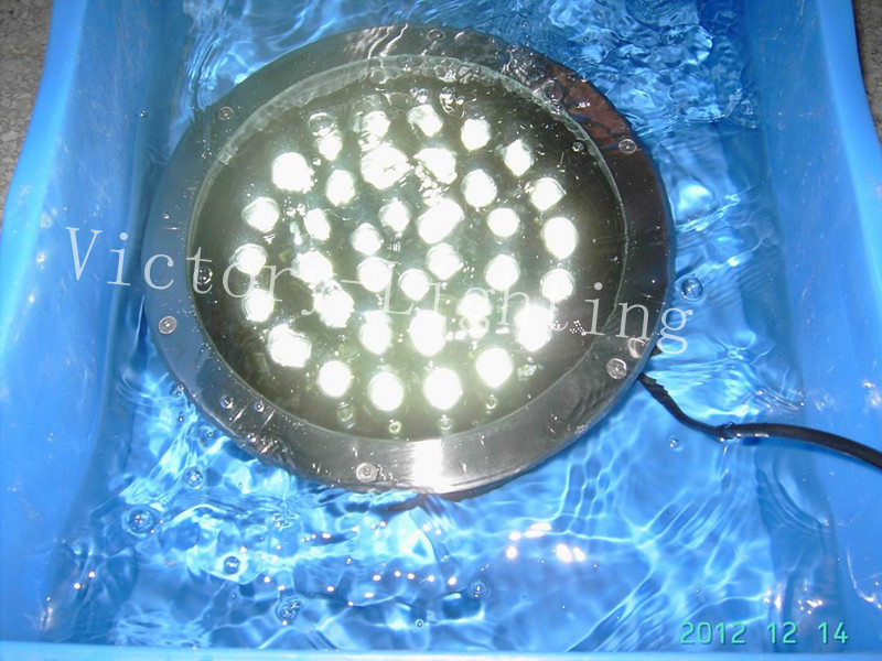 36W IP68 Bridgelux LED Underwater Light Fishing Boat Fountains