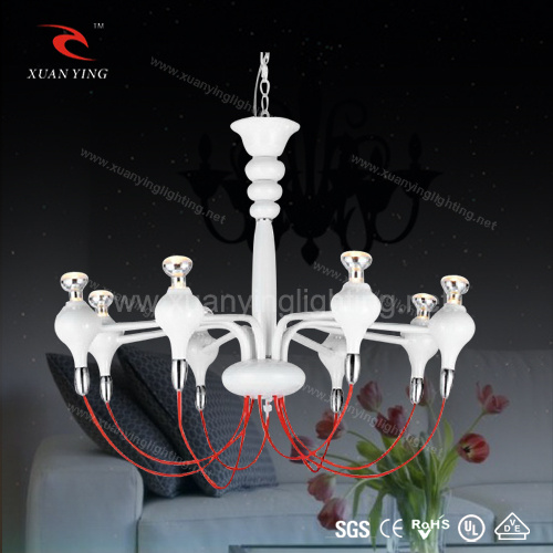 8 Lights Modern Chandelier with CE, RoHS (Mv68070-8 E14)