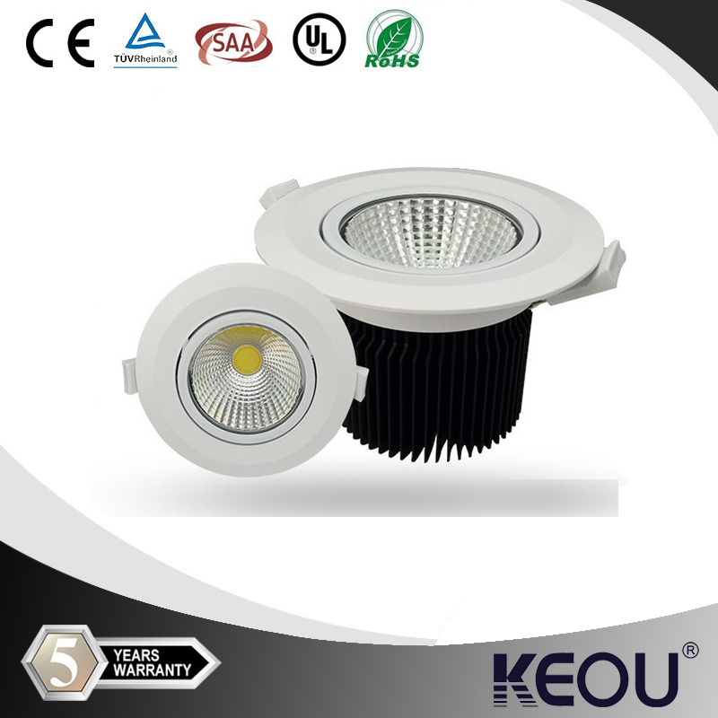 New Design Sumsang Epistar Nichia Spotlight 10W LED Down Light