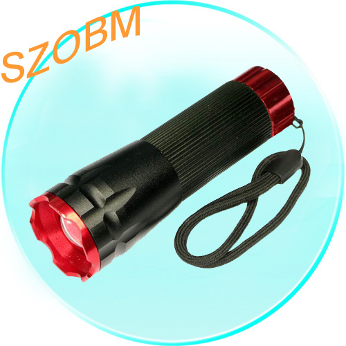 Zoom Focus 3 Mode CREE Q3 LED Flashlight