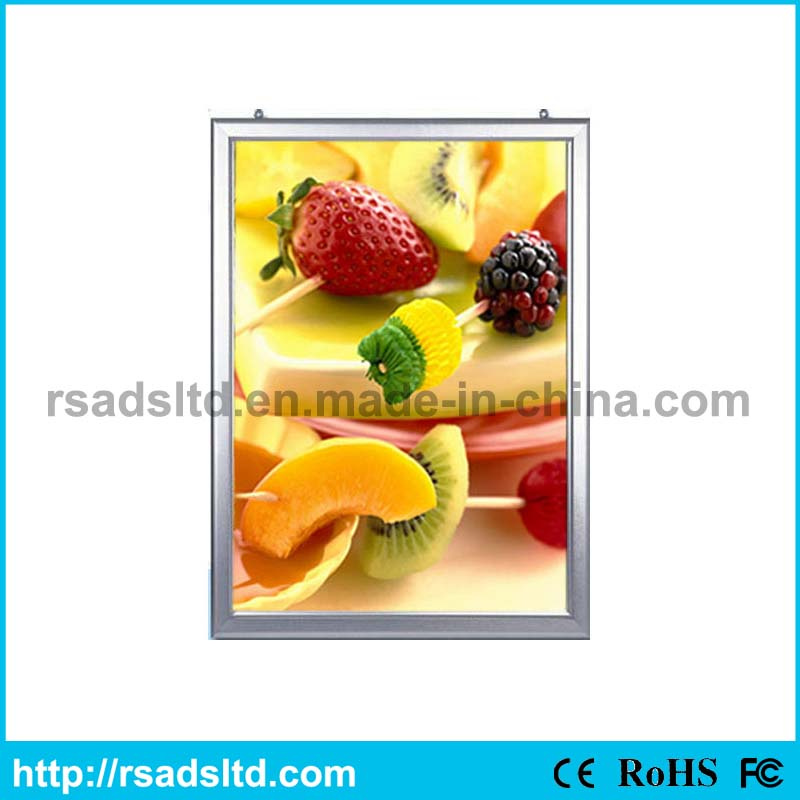 Colorful LED Slim Poster Frame Display Light Box