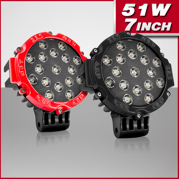 Waterproof Aluminum 51W LED Work Light LED Driving Light Pd651