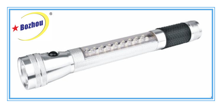 Boyi Wholesale Powerful LED Can Flashlight, with Sleeve