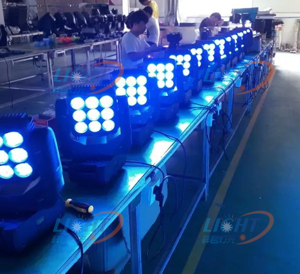 9X12W 4in1 LED Moving Head Disco Beam Light