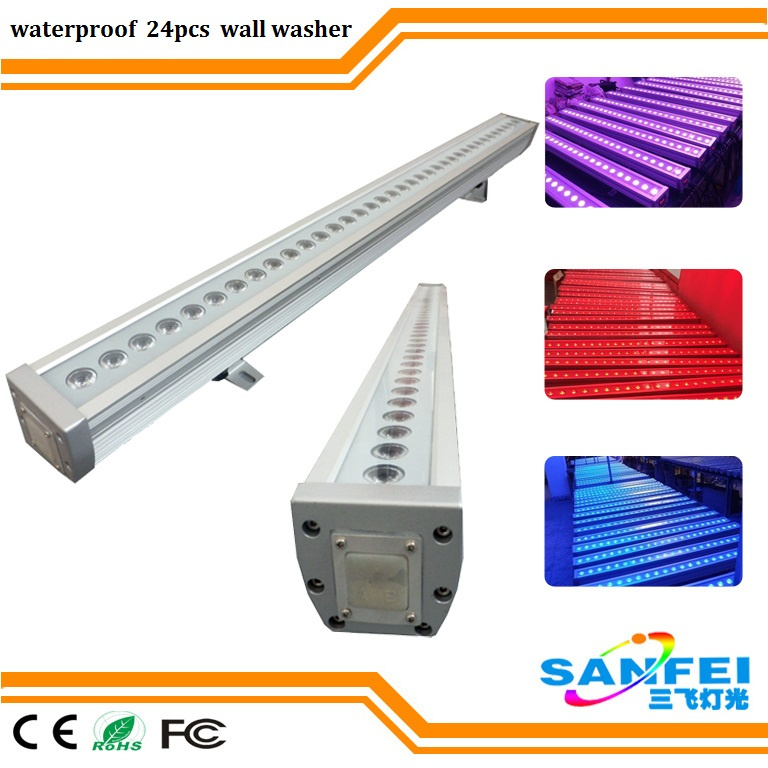 High Power 24X3w RGB 3in1 LED Wall Washer (SF-208)