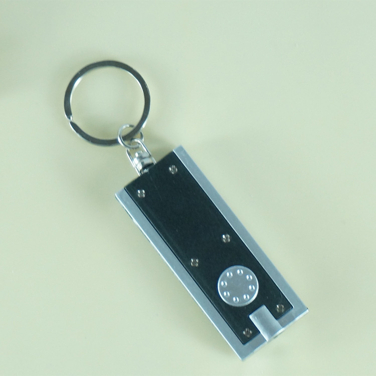 LED Rectangle Keyring Flashlight