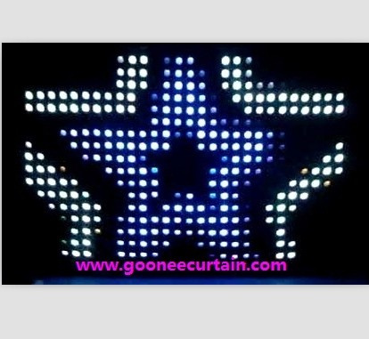 Flexible LED Display Curtain, LED Curtain Display