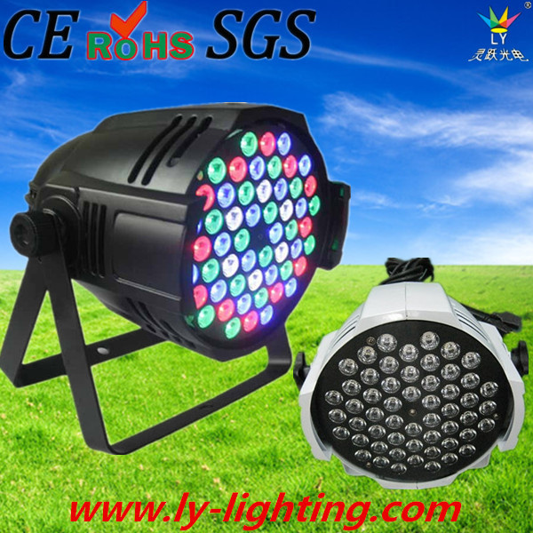 54X3w RGBW Concert PAR 64 LED Stage Lighting