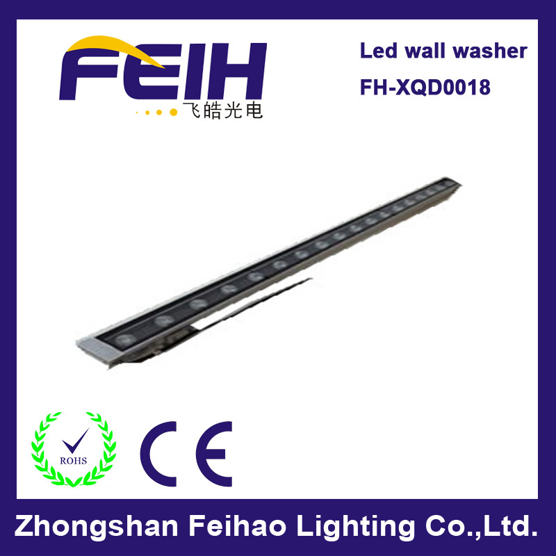 High Power Waterproof 18W LED Wall Washer Light