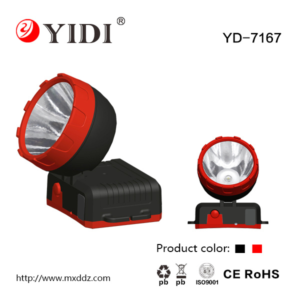 LED Emergency Headset 2W with Backup Battery